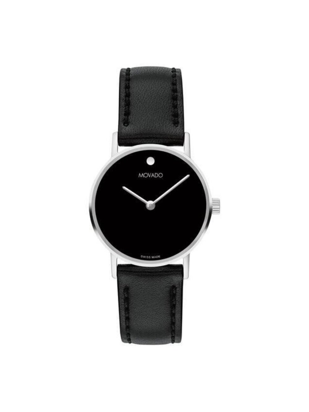 NWT Movado Museum Quartz Black Dial Ladies Watch